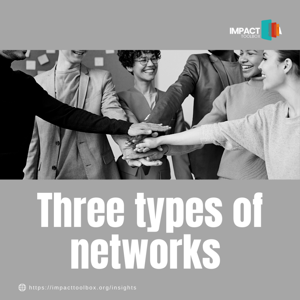Types of Networks - Look out for these three groups of people