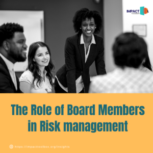 How social ventures’ boards can help prevent or manage risks