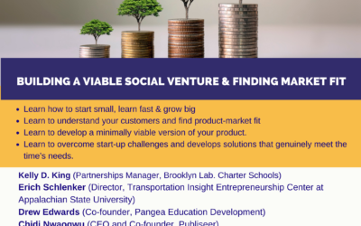 Building viable social ventures & finding market fit